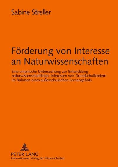 Förderung von Interesse an Naturwissenschaften