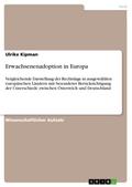 Erwachsenenadoption in Europa
