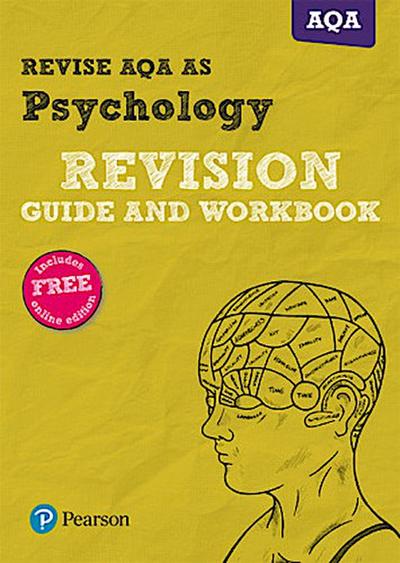 Pearson REVISE AQA AS Level Psychology Revision Guide & Workbook inc online edition - for 2026, 2027 exams