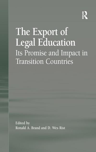 The Export of Legal Education