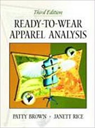Ready-To-Wear Apparel Analysis [Gebundene Ausgabe] by Brown, Patty; Rice, Jan...