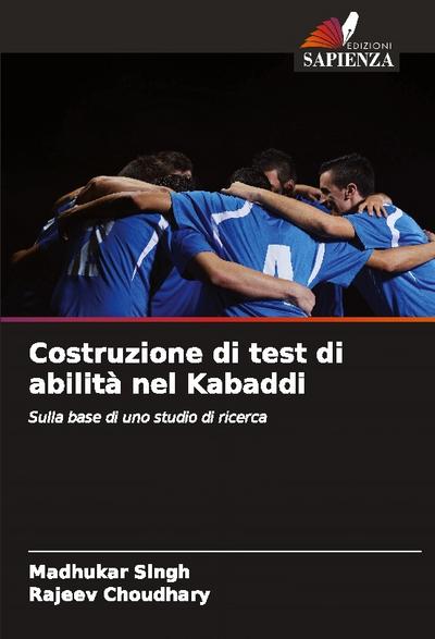 Costruzione di test di abilità nel Kabaddi
