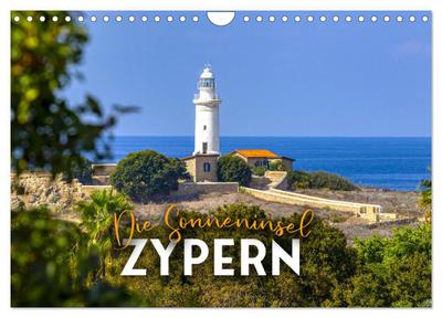 Die Sonneninsel Zypern (Wandkalender 2026 DIN A4 quer), CALVENDO Monatskalender