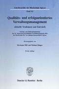 Qualitäts- und erfolgsorientiertes Verwaltungsmanagement.