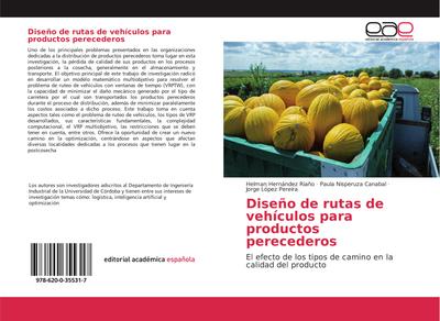 Diseño de rutas de vehículos para productos perecederos