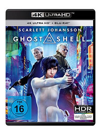 Ghost in the Shell  (UHD+BR)  Der Film Min:107 /DD5.1/WS  2Disc, 4K Ultra