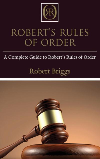 Robert’s Rules of Order