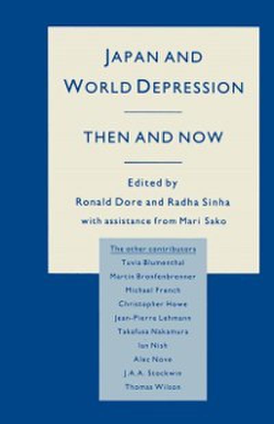 Japan and World Depression