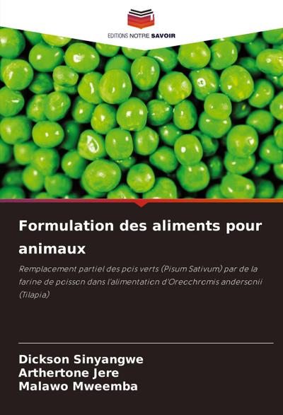 Formulation des aliments pour animaux