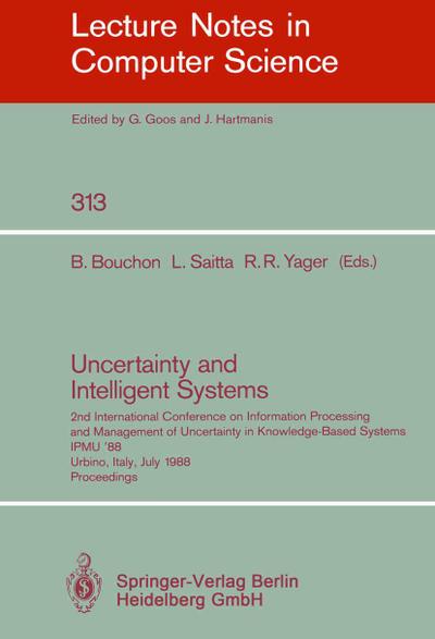 Uncertainty and Intelligent Systems