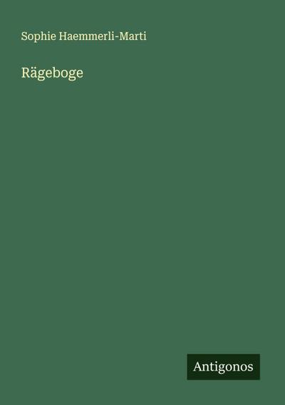 Rägeboge