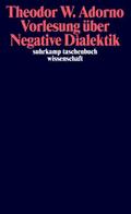 Vorlesung über Negative Dialektik