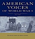 American Voices of World War I