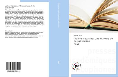 Valère Novarina: Une écriture de la subversion