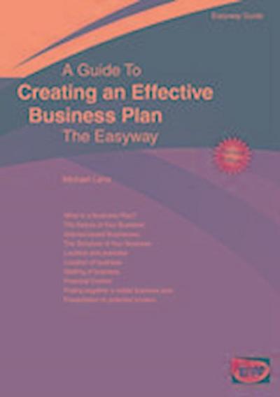 Creating An Effective Business Plan