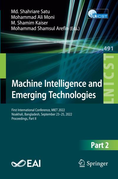 Machine Intelligence and Emerging Technologies