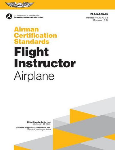 Airman Certification Standards: Flight Instructor - Airplane (2026)