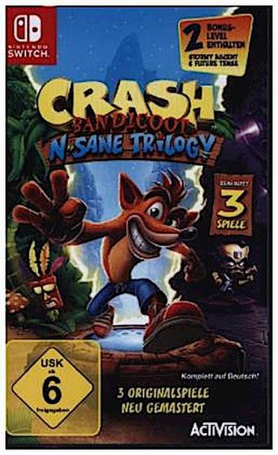Crash Bandicoot, N’sane Trilogy, 1 Nintendo Switch-Spiel