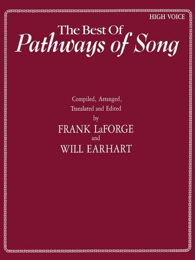 The Best of Pathways of Song, High Voice, m. 2 Audio-CDs