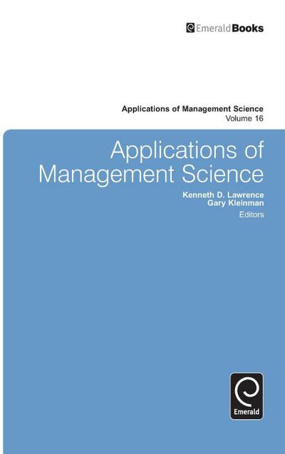 Applications of Management Science