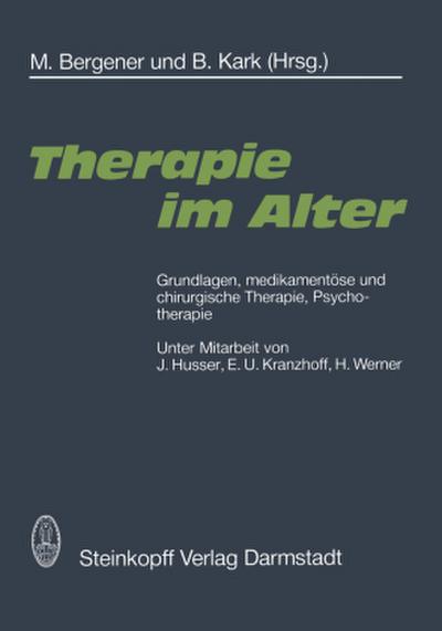 Therapie im Alter