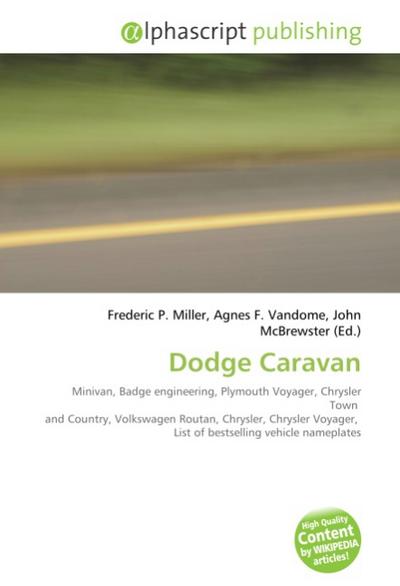 Dodge Caravan - Frederic P. Miller