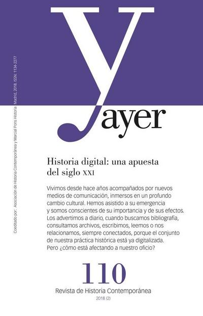 Historia digital : una apuesta del siglo XXI