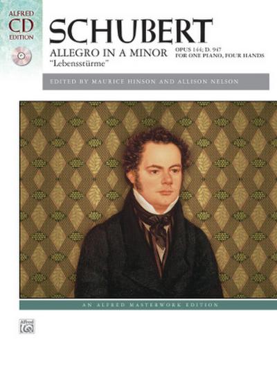 Allegro in A Minor, Op. 144 ("Lebensstürme"), m. 1 Audio-CD