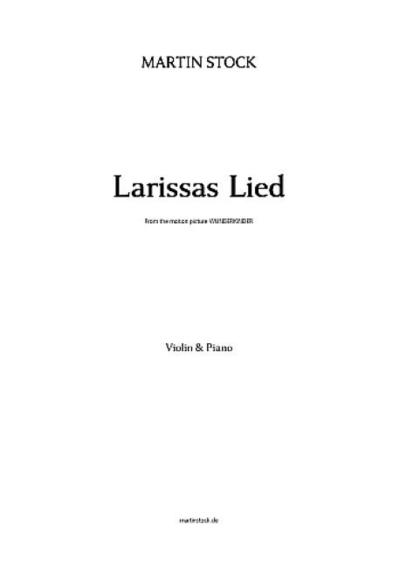 Larissas Liedfür Violine und Klavier