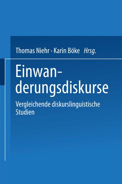 Einwanderungsdiskurse