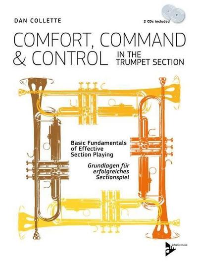 Comfort, Command & Control In The Trumpet Section, 4 Trumpets, w. 2 Audio-CDs