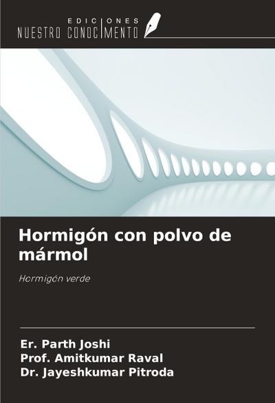 Hormigón con polvo de mármol