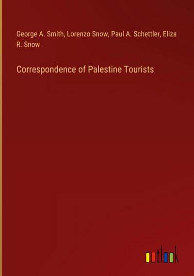Correspondence of Palestine Tourists