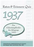 Raten und Erinnern Quiz 1937