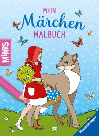 Ravensburger Minis - Mein Märchen-Malbuch
