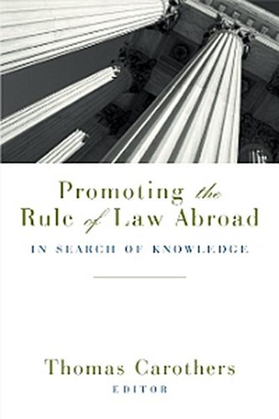 Promoting the Rule of Law Abroad (eBook, EPUB) - Thomas Carothers