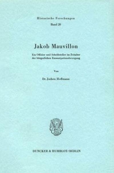 Jakob Mauvillon.