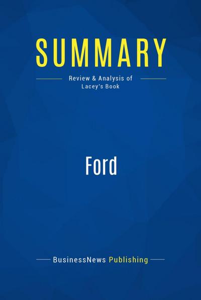 Summary: Ford