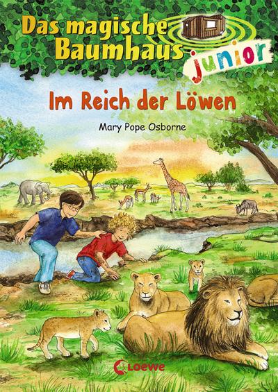 Das magische Baumhaus junior 11 - Im Reich der Löwen