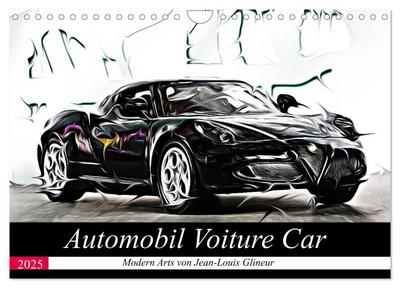 Automobil Voiture Car (Wandkalender 2025 DIN A4 quer), CALVENDO Monatskalender