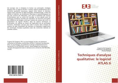 Techniques d’analyse qualitative: le logiciel ATLAS.ti