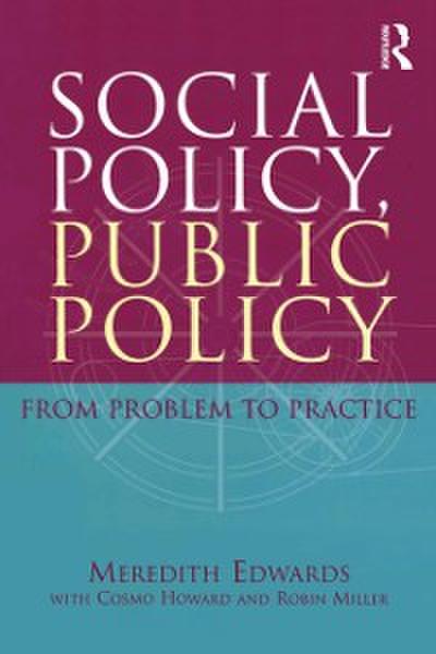 Social Policy, Public Policy