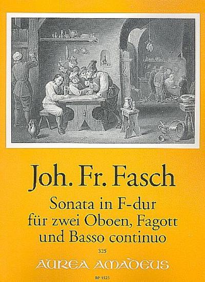 Sonate F-Dur :für 2 Oboen, Fagott und Bc