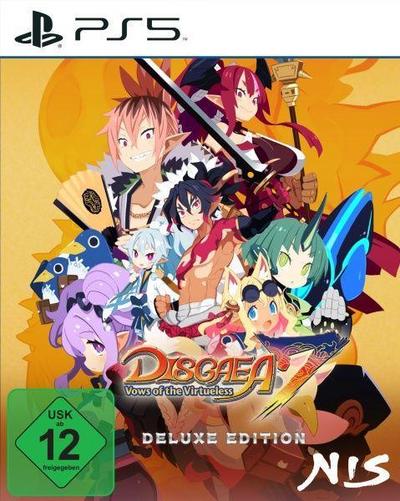 Disgaea 7  PS-5   Vows of the Virtueless  Deluxe Edition
