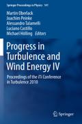 Progress in Turbulence and Wind Energy IV: Proceedings of the iTi Conference in Turbulence 2010 (Springer Proceedings in Physics, 141, Band 141)