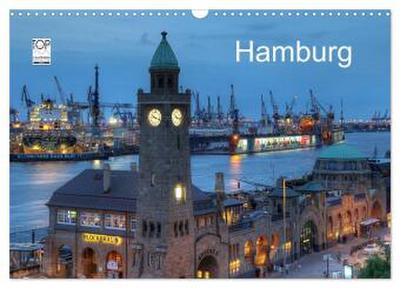 Hamburg (Wandkalender 2026 DIN A3 quer), CALVENDO Monatskalender