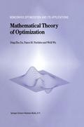 Mathematical Theory of Optimization