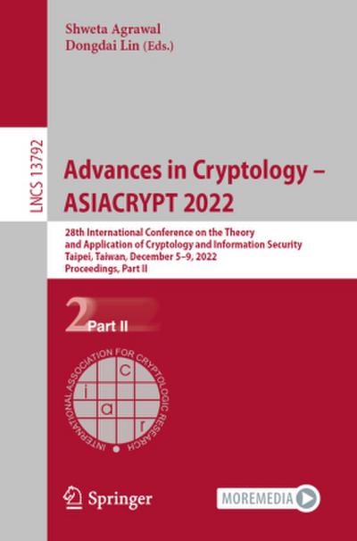 Advances in Cryptology - ASIACRYPT 2022