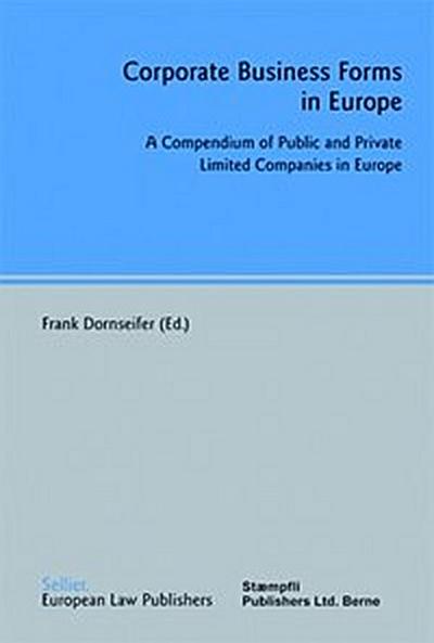 Corporate Business Forms in Europe