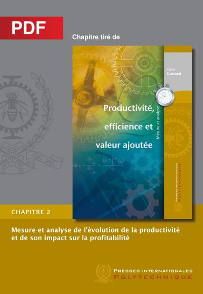 Mesure et analyse de l’évolution de la productivité et de son impact sur la profitabilité (Chapitre PDF)